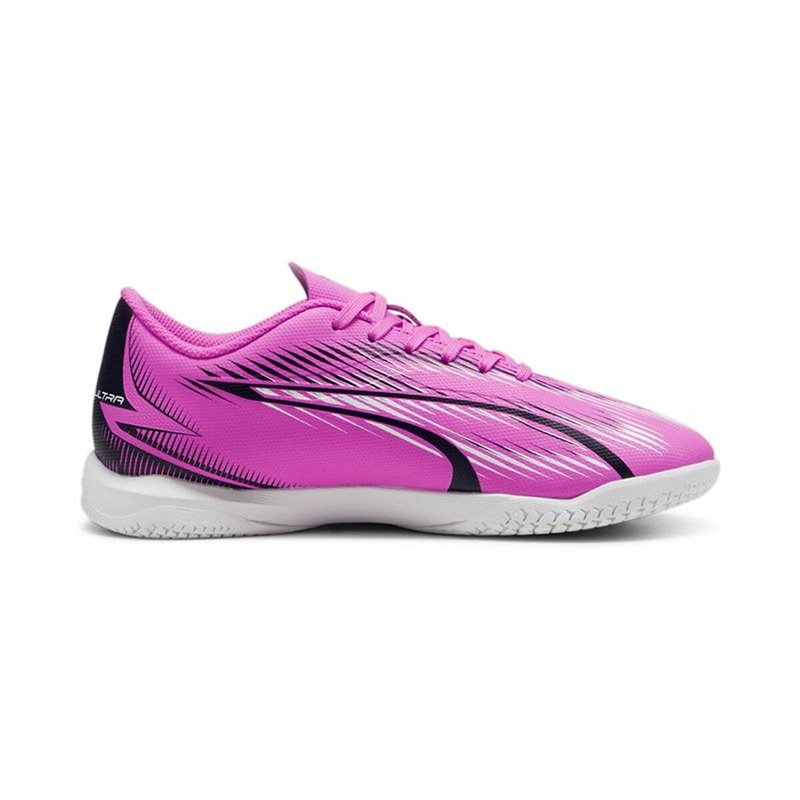 Image secondaire de Chaussures de Futsal pour Enfants Puma Ultra Play Blanc Rose foncé Enfant Unisexe