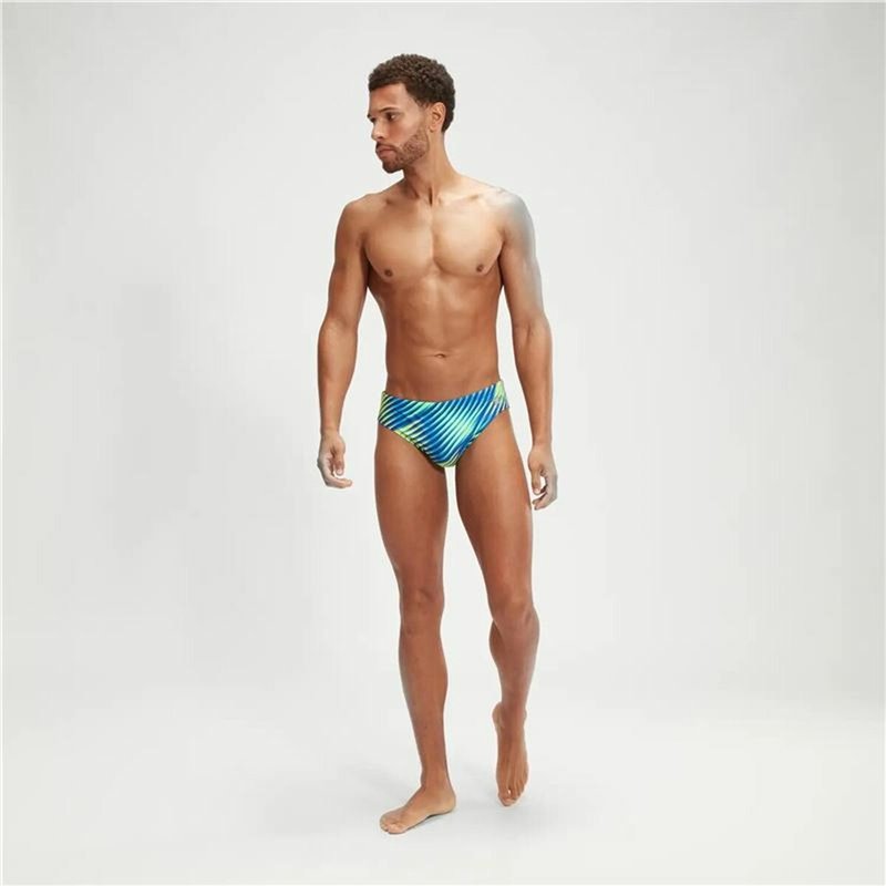 Image secondaire de Slip pour homme Speedo Allover Digital Noir