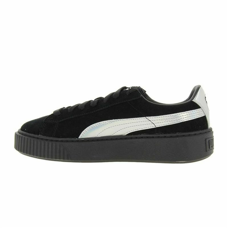 Chaussures de sport pour femme Puma Suede Platform Explos Noir