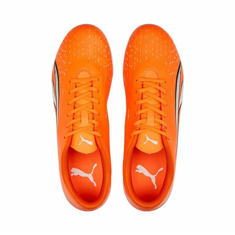 Image secondaire de Chaussures de Football pour Adultes Puma Ultra Play Mg Orange Unisexe