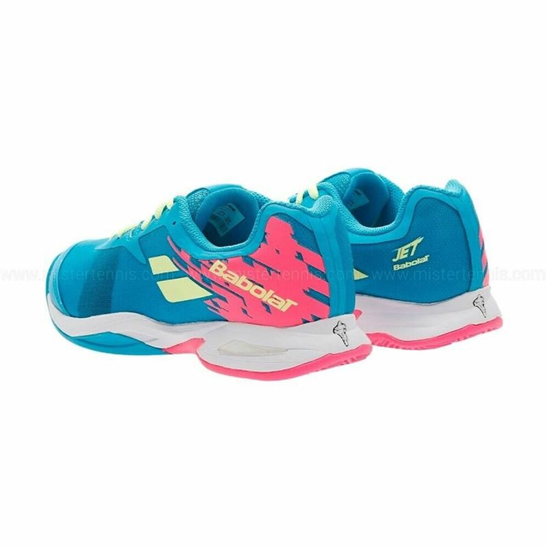 Image secondaire de Chaussures de Padel pour Enfants Babolat Jet Clay Bleu ciel Unisexe