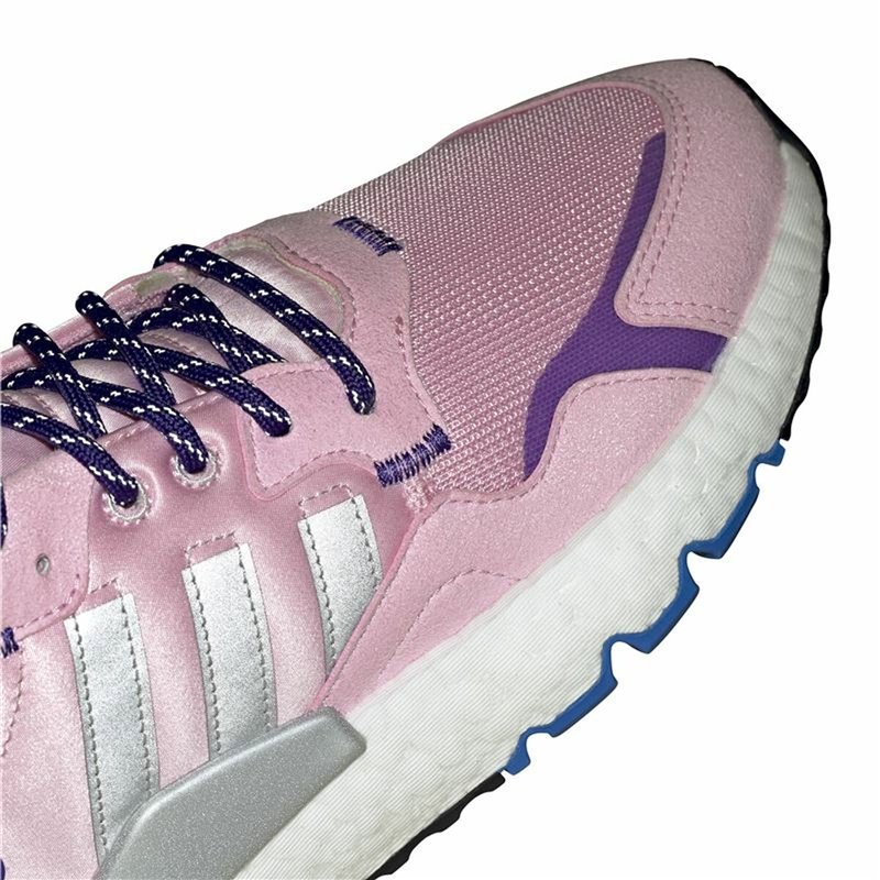 Image secondaire de Chaussures de sport pour femme Adidas Nite Jogger Rose clair