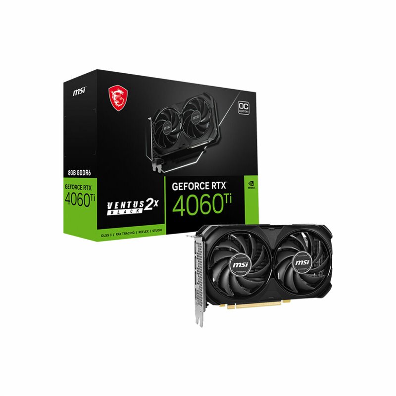 Image secondaire de MSI VENTUS GeForce RTX 4060 Ti 2X BLACK 8G OC Nvidia 8 Go GDDR6