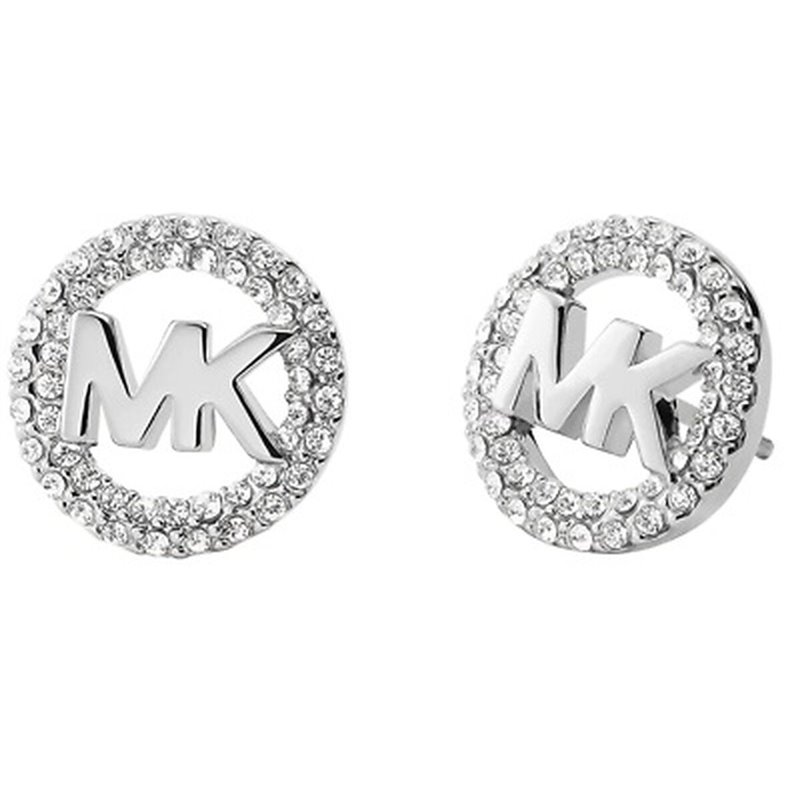 Boucles d'oreilles Femme Michael Kors LOGO Laiton