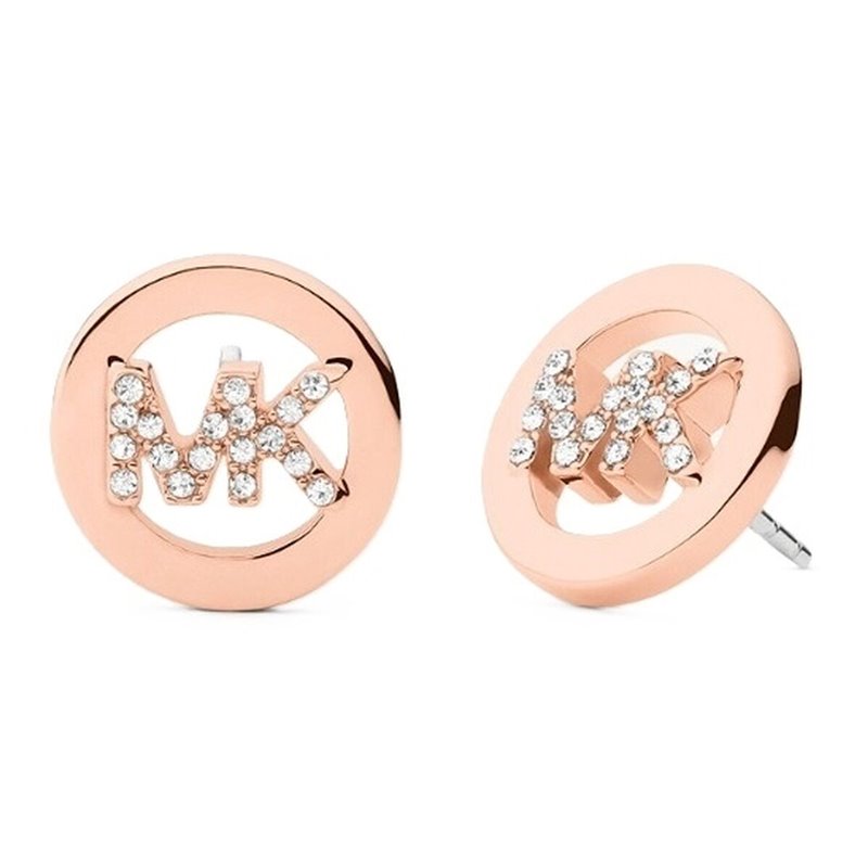 Boucles d'oreilles Femme Michael Kors LOGO Laiton