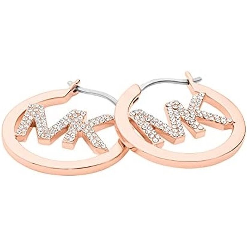 Boucles d'oreilles Femme Michael Kors LOGO Acier inoxydable