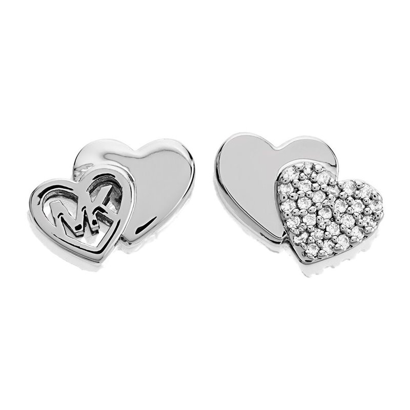 Boucles d'oreilles Femme Michael Kors HEART Laiton