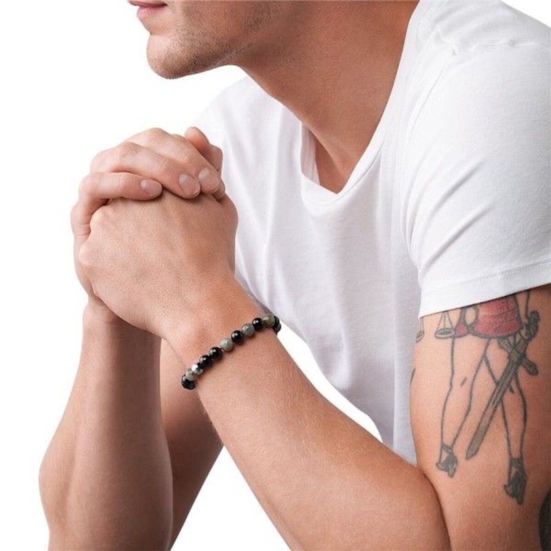 Image secondaire de Bracelet Homme Diesel BEADS Acier inoxydable