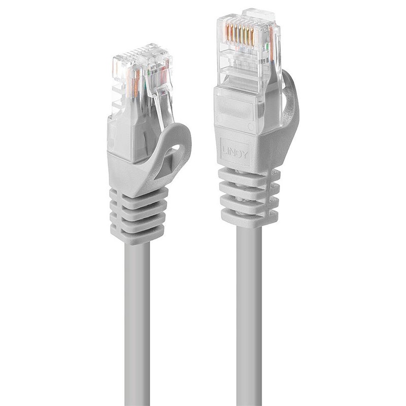 Lindy 48363 câble de réseau Gris 2 m Cat5e U/UTP (UTP)