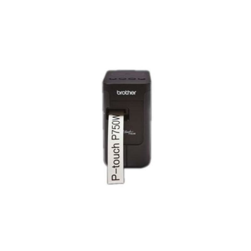 Brother PT-P750W imprimante pour étiquettes 180 x 180 DPI 30 mm/sec Avec fil &sans fil HSE/TZe Wifi