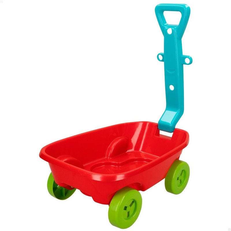 Image secondaire de Set de jouets de plage Colorbaby Chariot polypropylène (12 Unités)