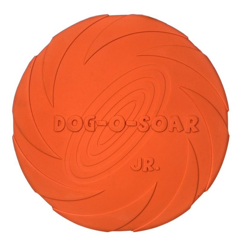 Frisbee Trixie Bleu Orange Caoutchouc