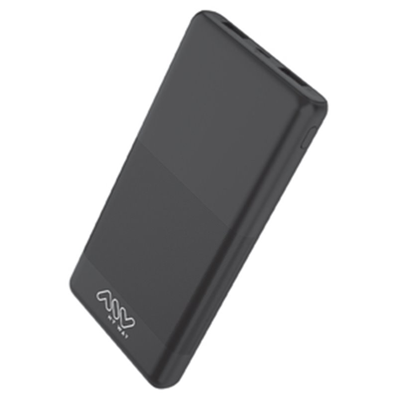 Powerbank 10000Mah USB-C + 2 USB-A Noir