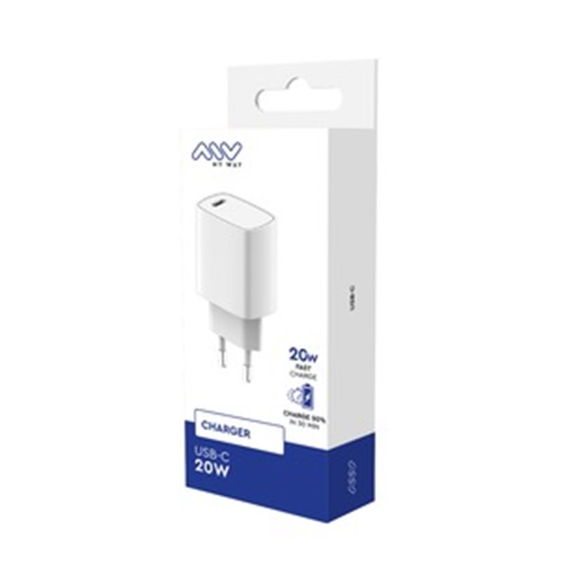 Image secondaire de Chargeur Secteur Pd 20W USB-C Blanc