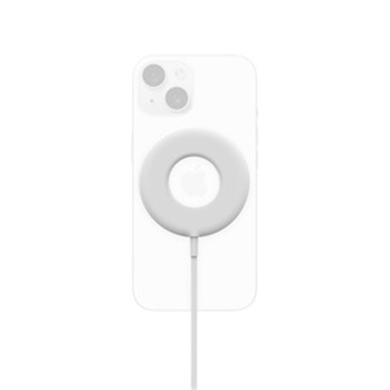 Chargeur Sans Fil Magnetique 15W Magsafe Donut Blanc