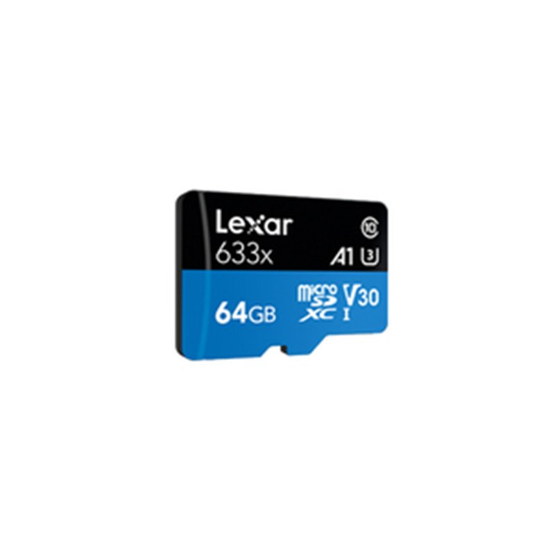 Image secondaire de Carte MICROSDXC 633X AVEC ADAPT.SD 64GO