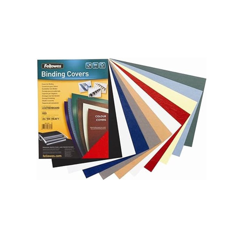 Image secondaire de Fellowes A4 LEATHERBOARD COVERS ROYAL BLUE 100PK (FSC) 5371305