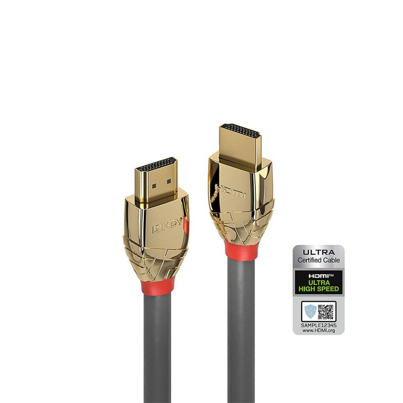 Lindy 37603 câble HDMI 3 m HDMI Type A (Standard) Gris
