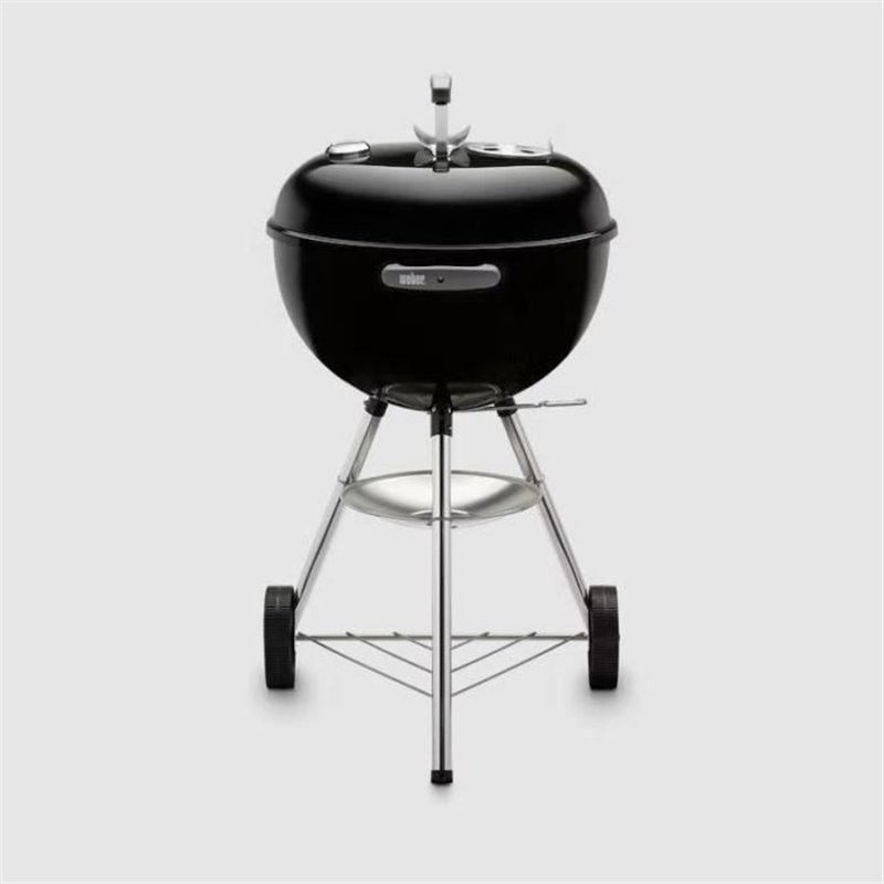 Barbecue a charbon - WEBER - Classic Kettle - Acier émaillé - Diametre 47 cm - Thermometre intégré