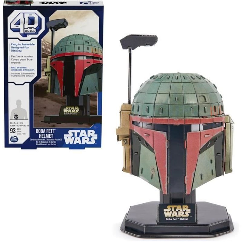 Spin Master CASQUE BOBA FETT Star Wars 4D Build