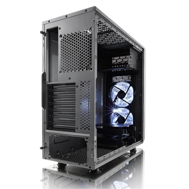 Image secondaire de Fractal DESIGN boîtier PC Focus G - Noir - Verre trempé - Format ATX (FD-CA-FOCUS-GY-W)