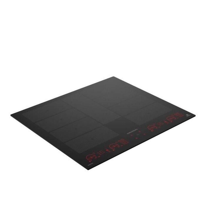 Table de cuisson à induction - GRUNDIG - 8 inductions - 60 cm - GIEI638980INH