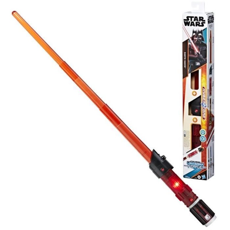 Sabre laser électronique Dark Vador, Star Wars Lightsaber Forge Kyber Core, jouets enfant, des 4 ans