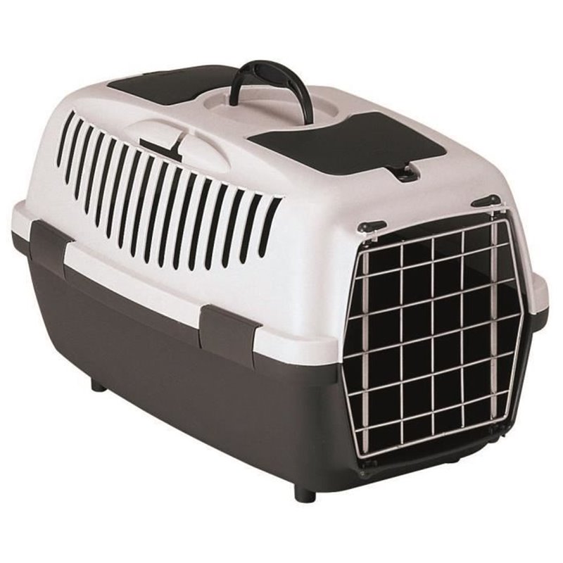 Stefanplast Box de transport Gulliver 48x32x31cm - Blanc - Pour chien