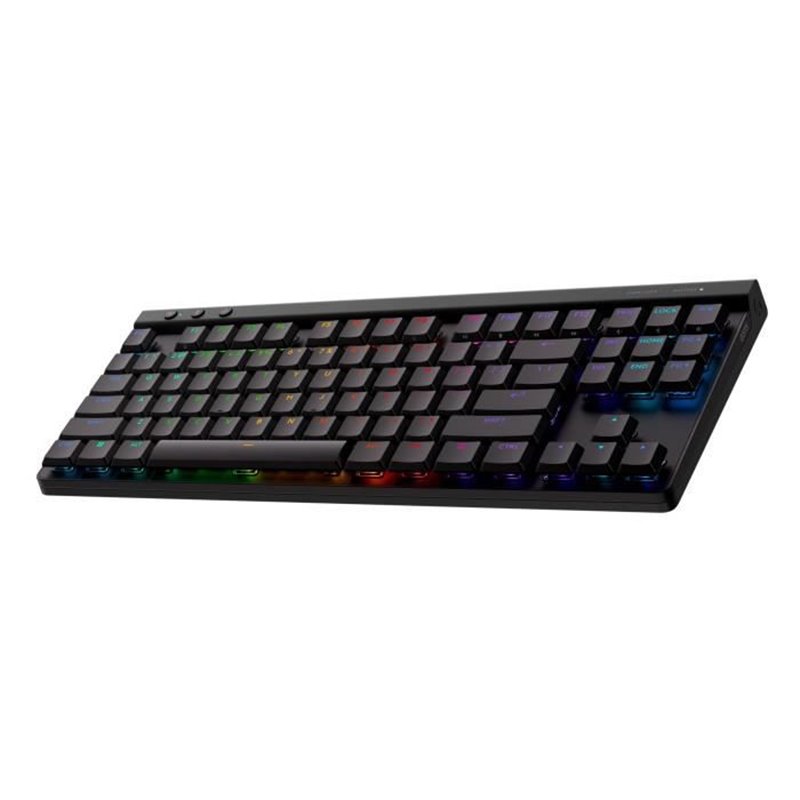 Clavier Gamer - Sans fil - Logitech G - G515 TKL Lightspeed - Mécanique Linear - RGB - Azerty - Noir