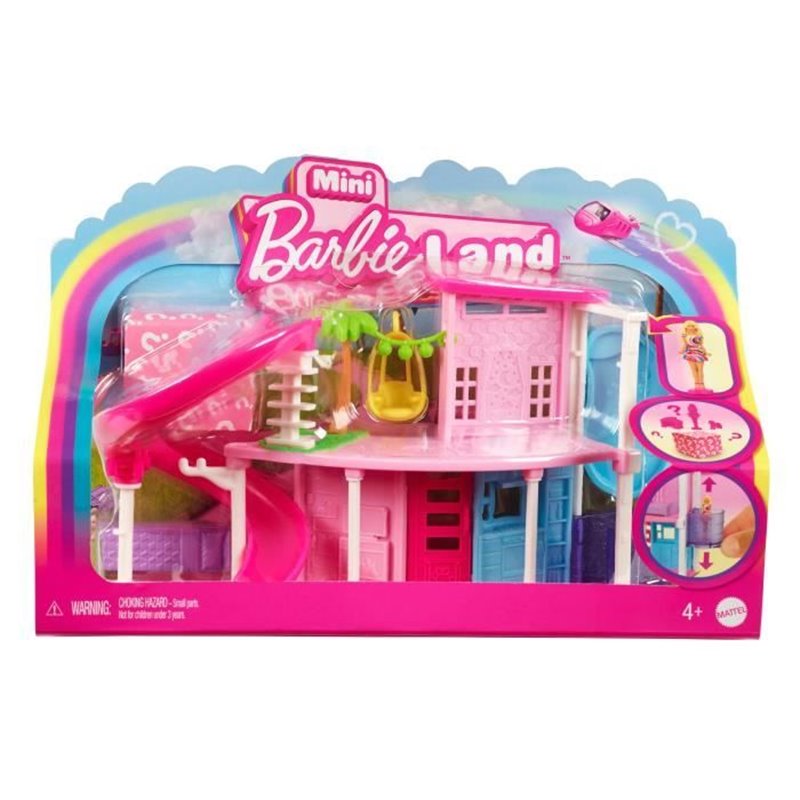 Barbie Mini Barbieland mini maison de poupée - maison de reve avec mini poupée surprise - modele aléatoire