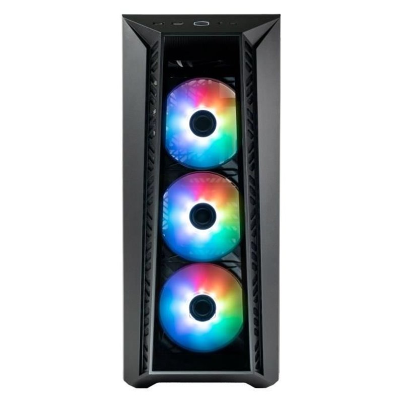 Boîtier Gaming - COOLER Master - MasterBox MB520 - Façade en verre - ARGB - 3x120mm