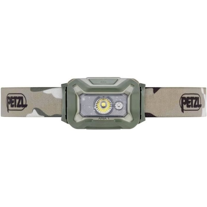 Image secondaire de Lampe frontale étanche - PETZL - ARIA 1 - 350 lumens - 3 piles AAA/LR03 incluses - Camo