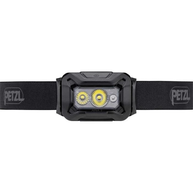 Image secondaire de Lampe frontale étanche - PETZL - ARIA 2 - 450 lumens - 3 piles AAA/LR03 incluses - Noir