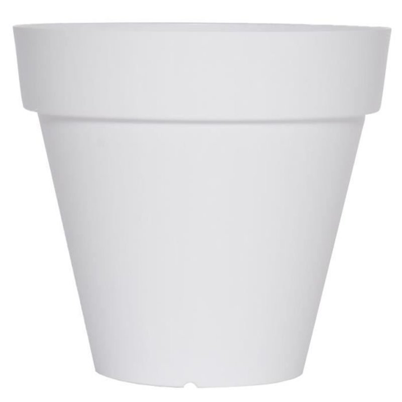 Image secondaire de Riviera Pot Soleilla rond - 50 cm - Blanc