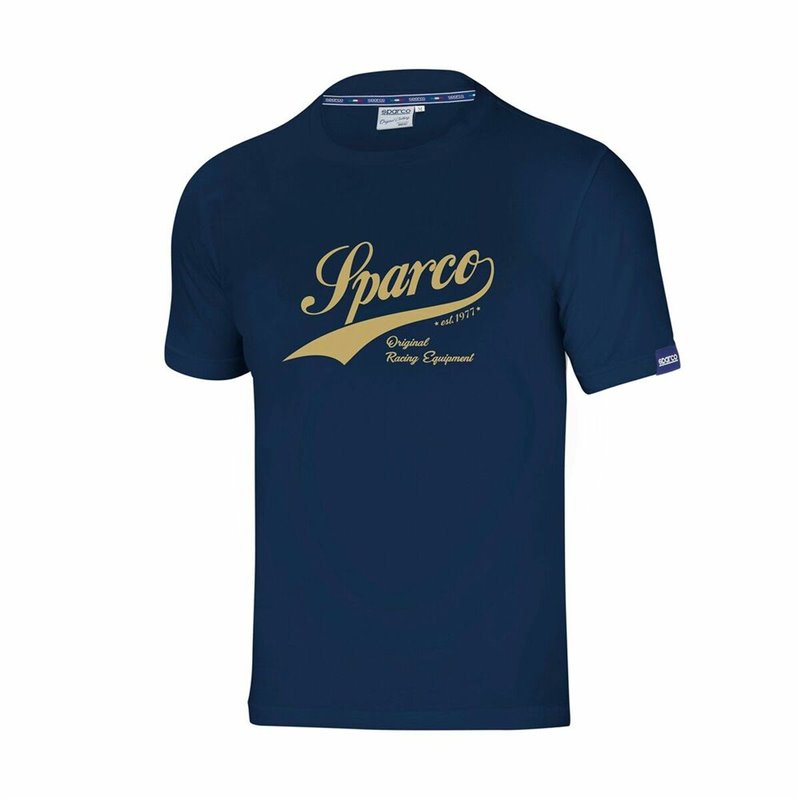 T-Shirt à manches courtes homme Sparco Vintage Blue marine S