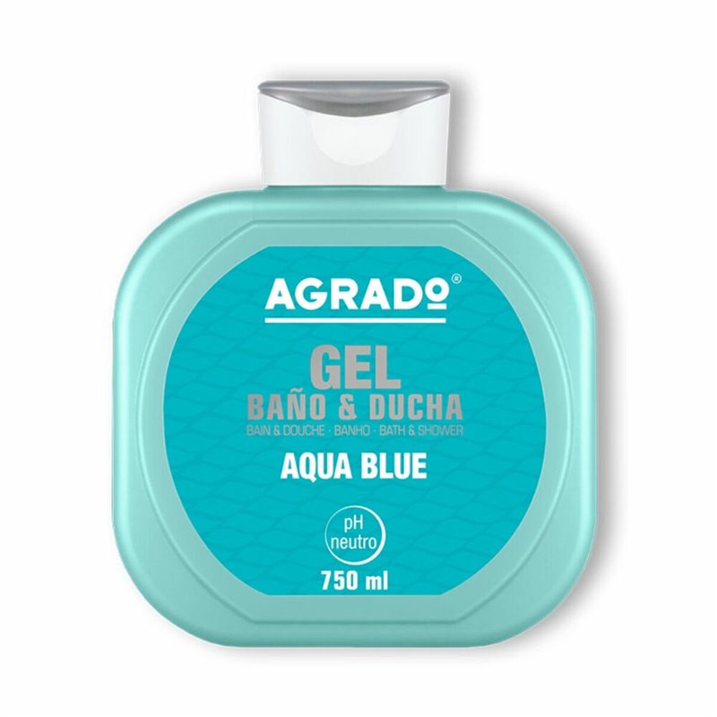 Gel de douche Agrado Aqua Blue 750 ml