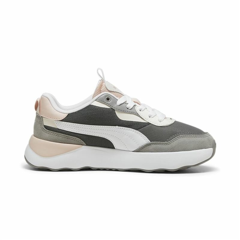 Image secondaire de Chaussures de sport pour femme Puma Runtamed Platform Blanc Rose