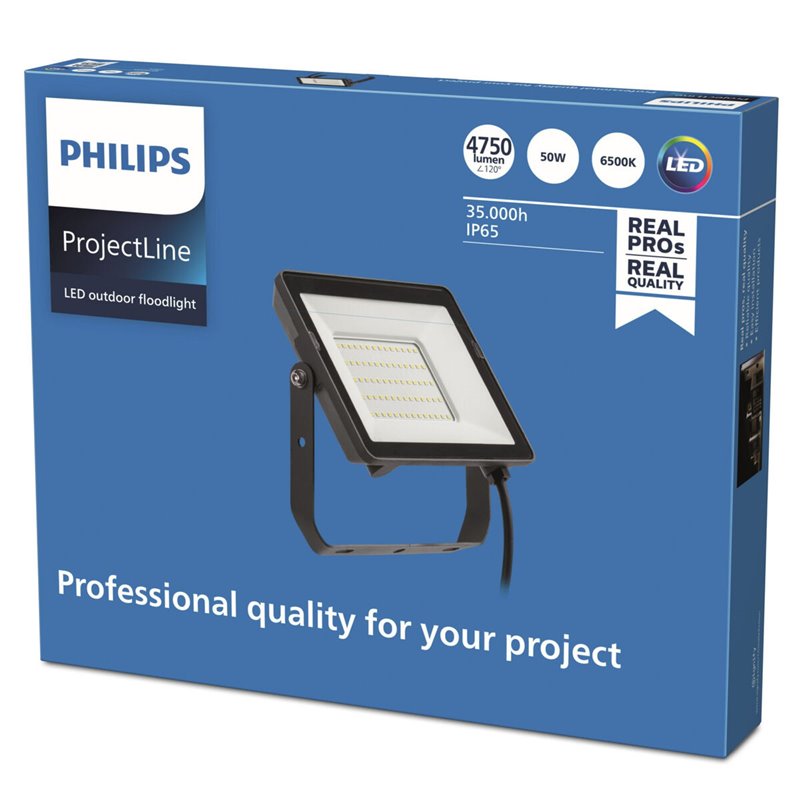 Image secondaire de Philips 8719514954618 Projecteur 50 W LED Noir