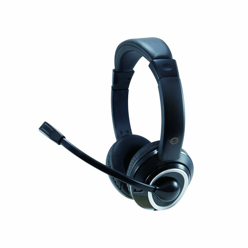 Conceptronic POLONA Casque Avec fil Arceau Appels/Musique USB Type-A Noir