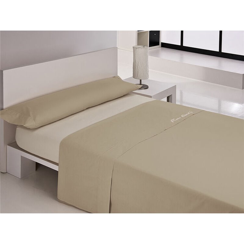 Jeu de draps Pierre Cardin CORALINA FORESTA PO Beige Lit 1 personne