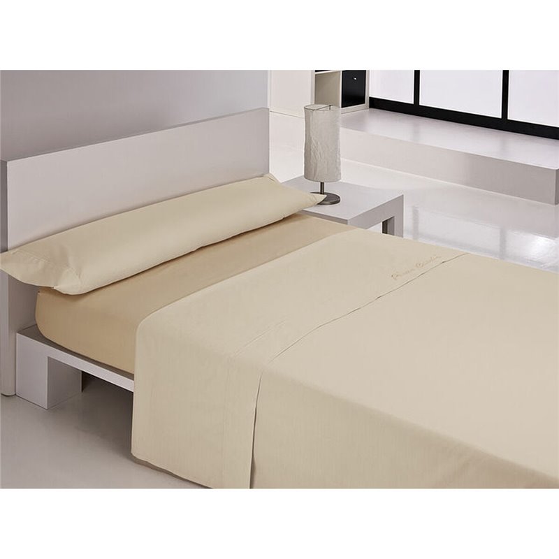 Jeu de draps Pierre Cardin CORALINA FORESTA PO Beige Lit 1 personne