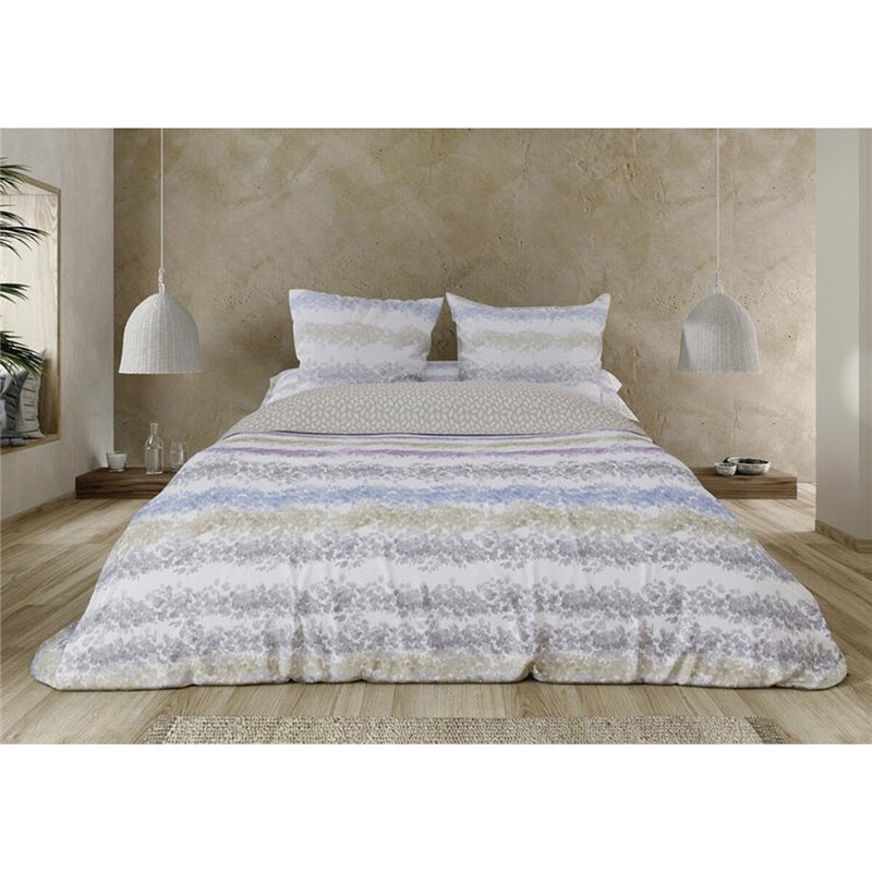 Parure de couette Pierre Cardin Cesar Multicouleur Blue marine Lit 1 personne 3 Pièces