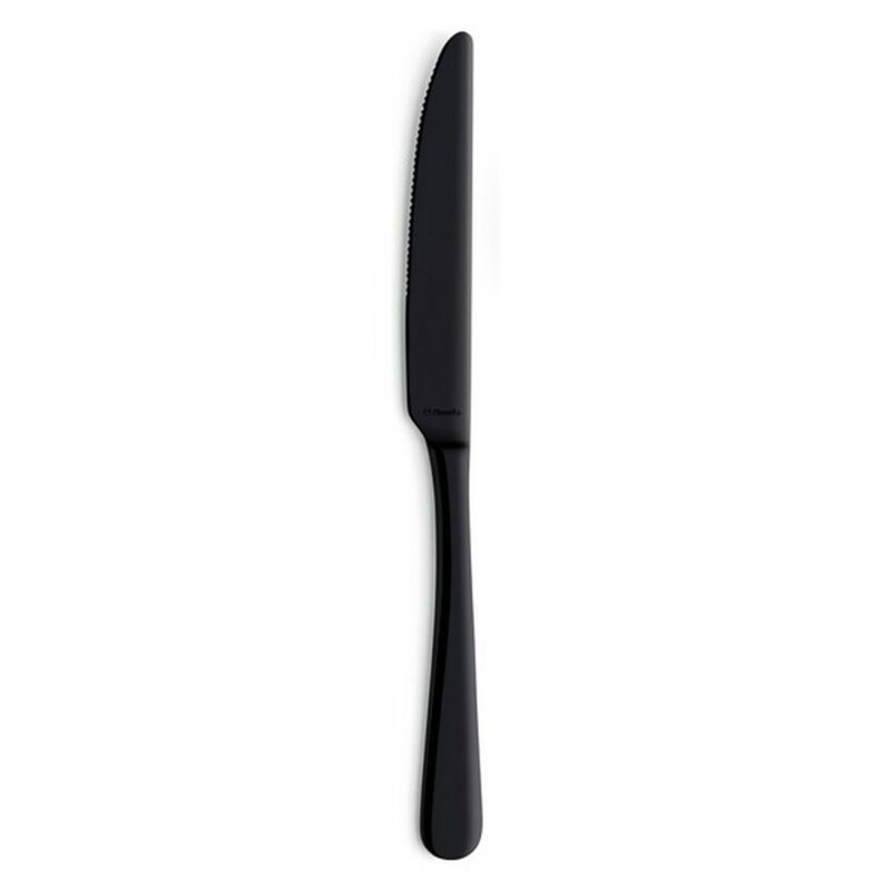 Ensemble de Couteaux Amefa Austin Negro Noir Métal 23,5 cm (12 Unités) (12 uds)