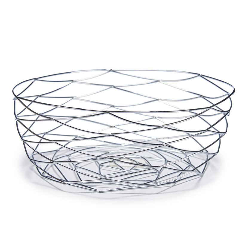 Image secondaire de Coupe à fruits Argenté Métal 27 x 11 x 27 cm (24 Unités)