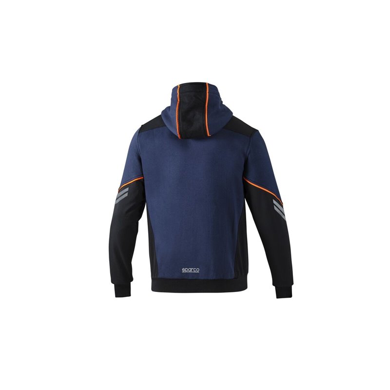 Image secondaire de Sweat à capuche homme Sparco S02414BMAF2M Bleu Blue marine (M)