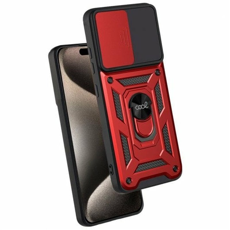 Image secondaire de Protection pour téléphone portable Cool iPhone 15 Pro Max Rouge Apple