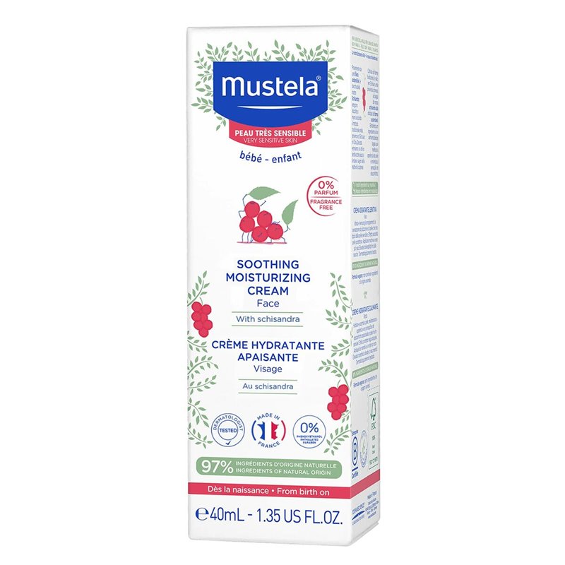 Image secondaire de Crème Hydratante pour le Visage pour Bébés Mustela 40 ml