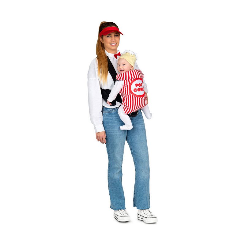 Image secondaire de Déguisement pour Adultes My Other Me Popcorn Taille unique (4 Pièces)