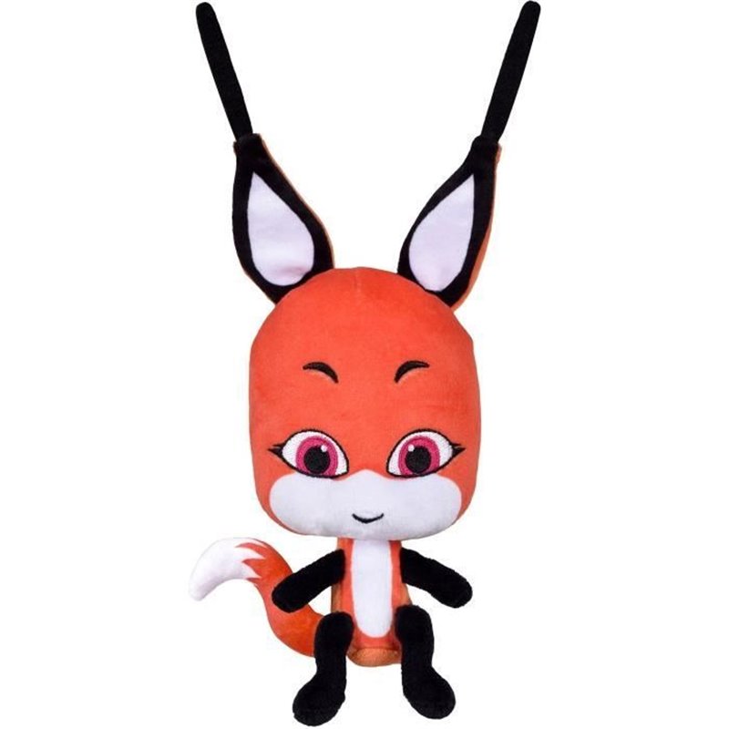 Peluche Trixx - Bandai - Miraculous - Kwami de l'illusion renard