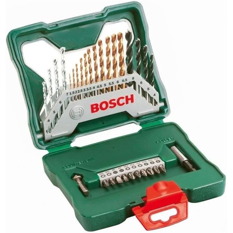 Coffret d'accessoires pour le perçage et le vissage X-Line (30 pcs) - Bosch